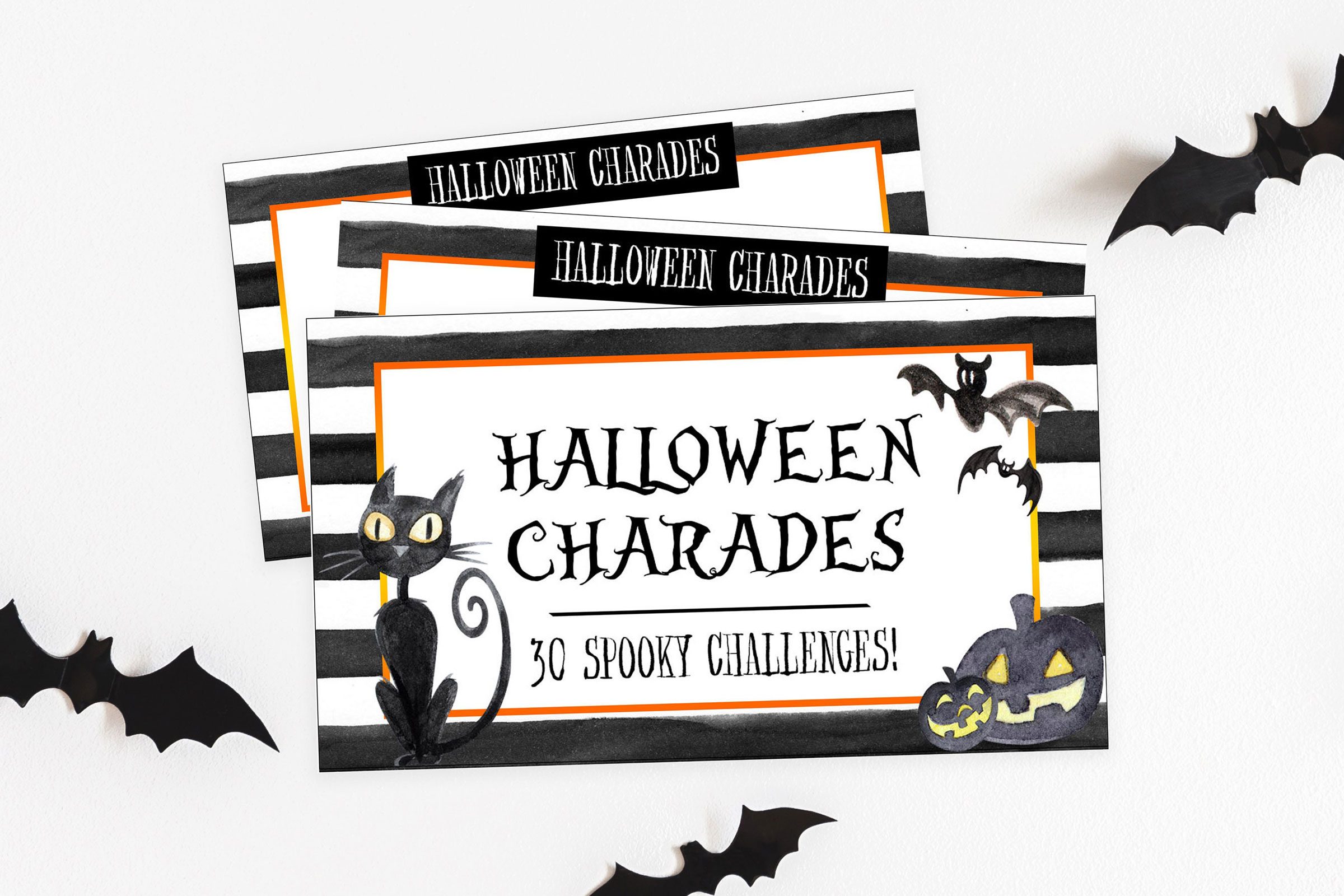 Halloween Charades Printable Game