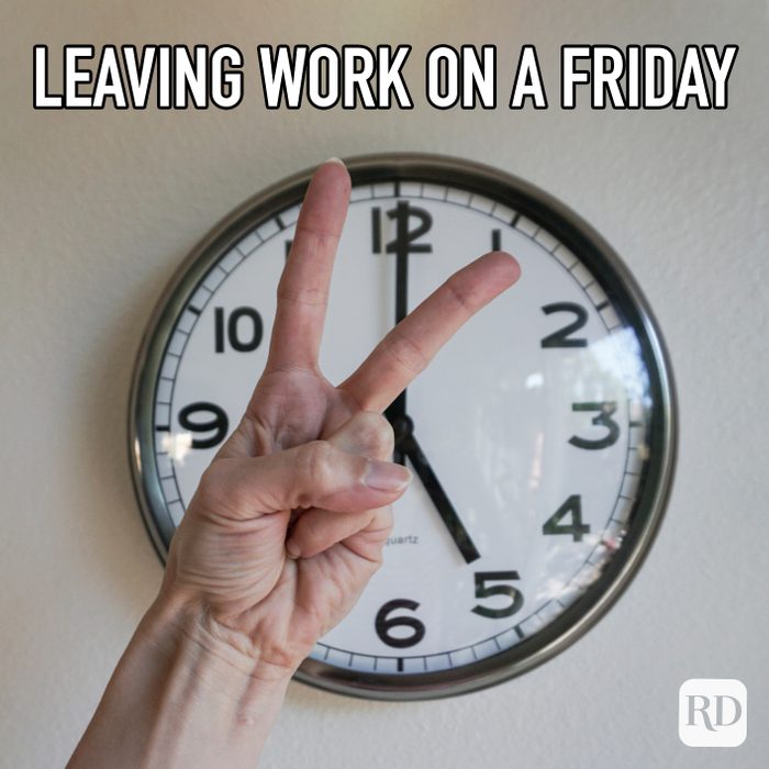 Leaving Work On A Friday