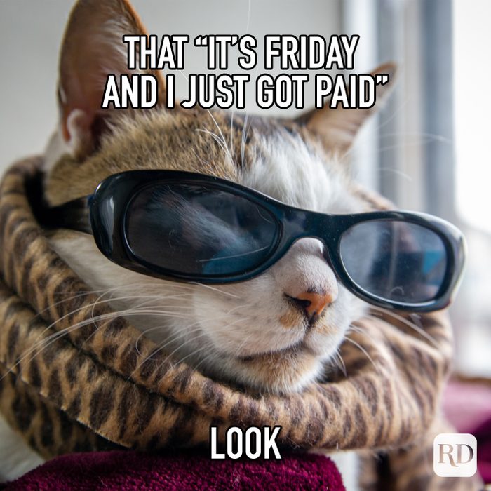 That Its Friday And I Just Got Paid Look