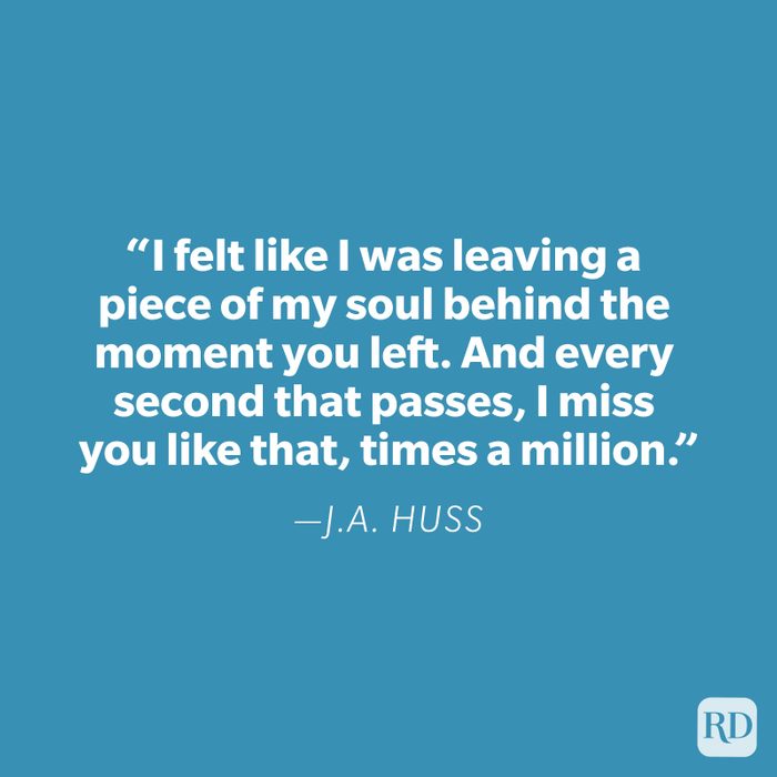 Ja Huss Miss You Quote
