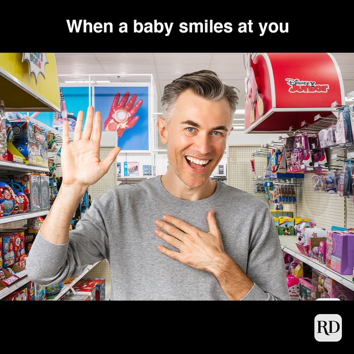 When A Baby Smiles At You