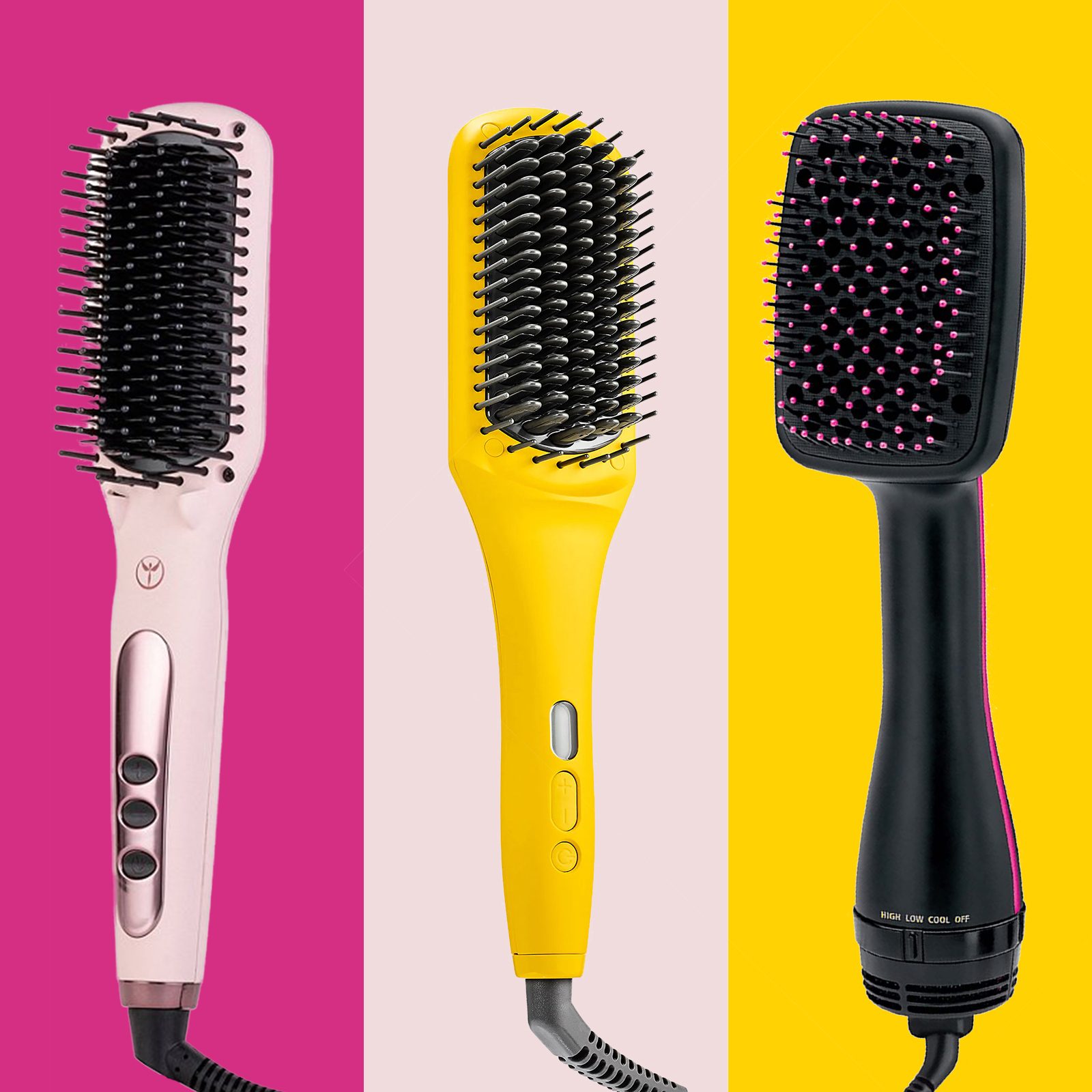 10 Best Hair Straightener Brushes for Smooth, Silky Hair
