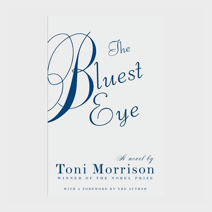 Book cover features elegant blue typography reading 