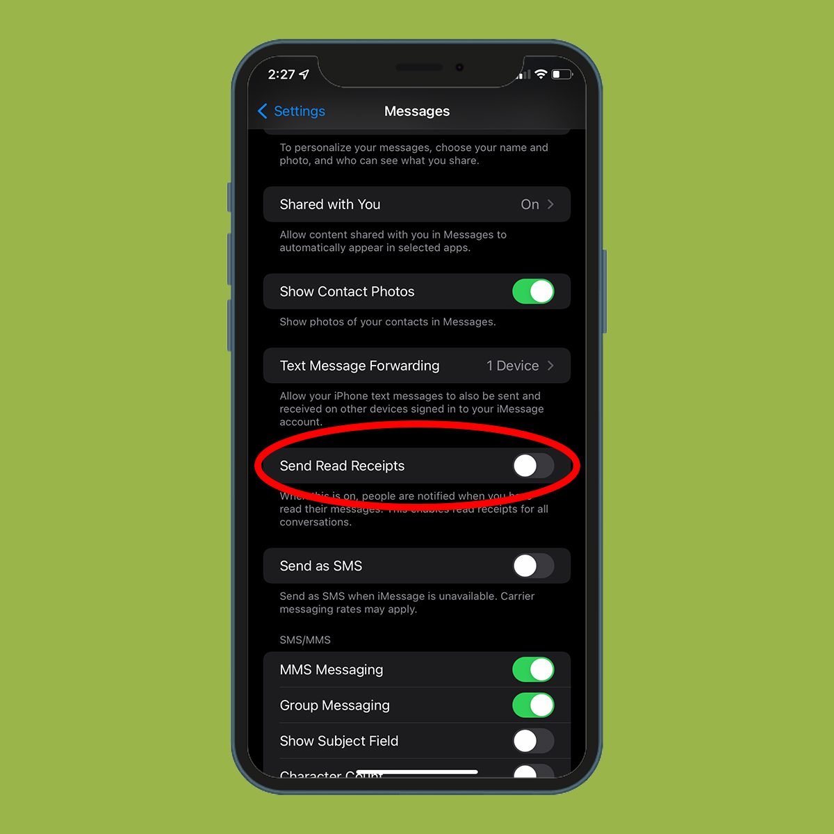 How to Turn off Read Receipts on Your iPhone