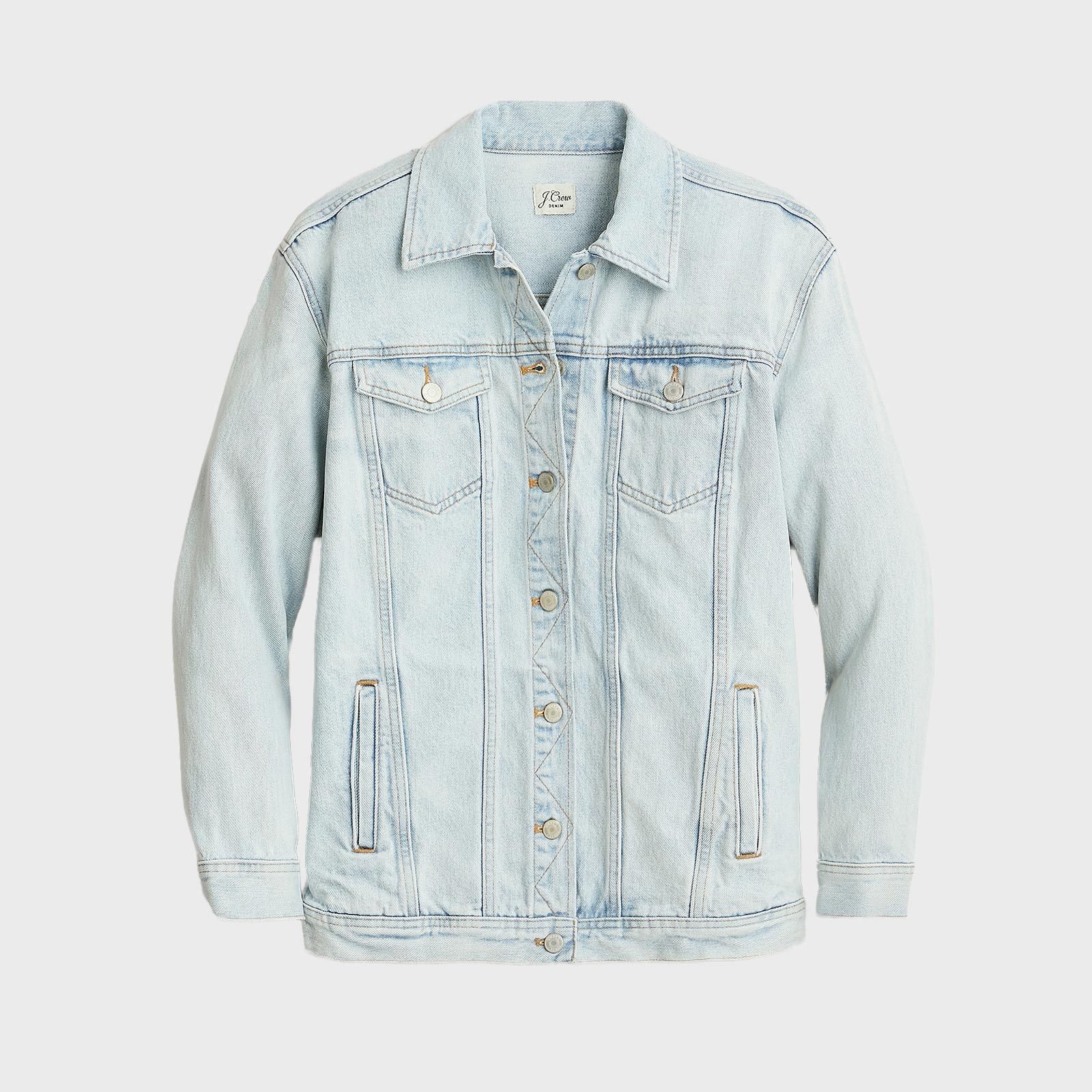 Rd Ecomm J.crew Relaxed Denim Jacket Via Jcrew.com