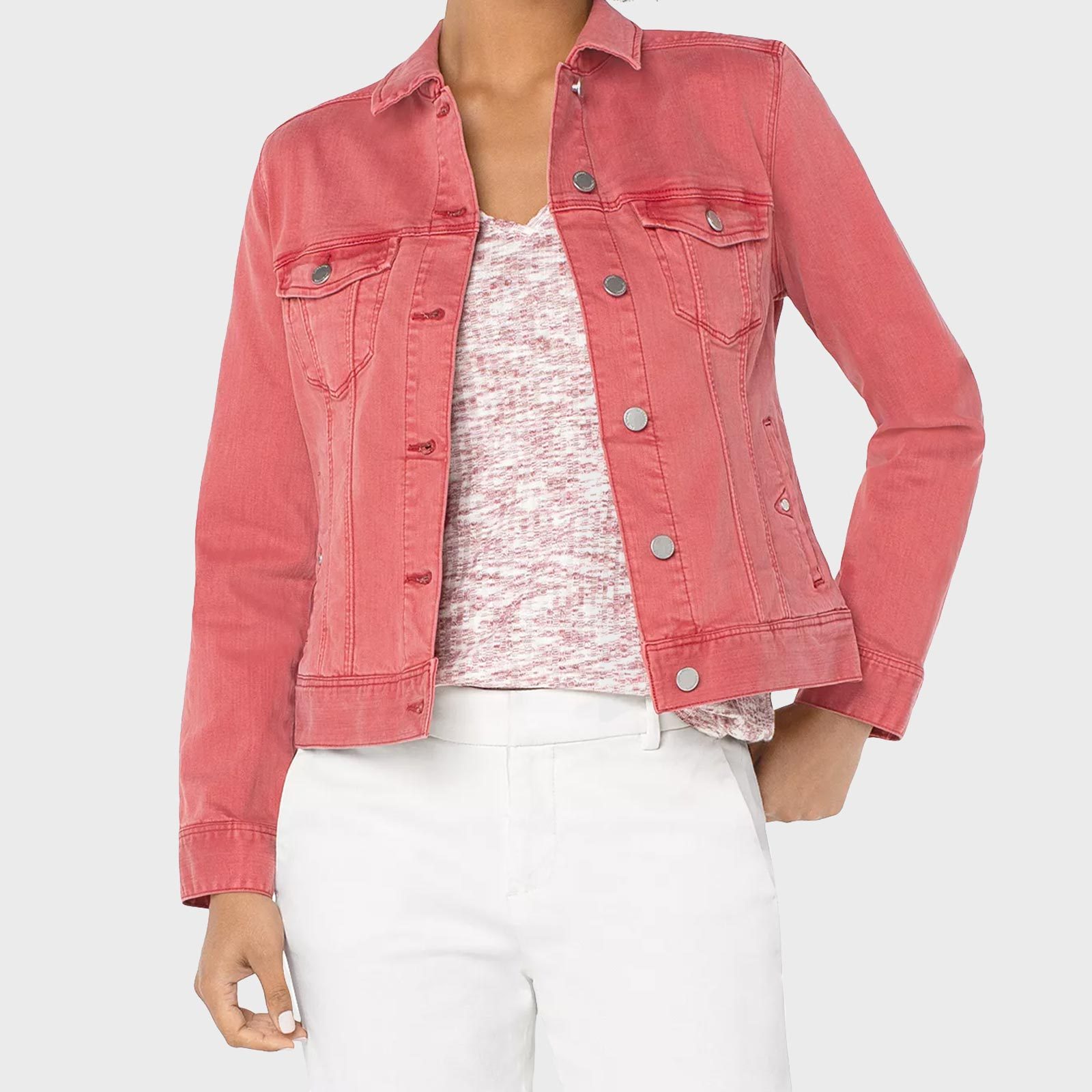 Rd Ecomm Liverpool Los Angeles Denim Jacket Via Bloomingdales.com