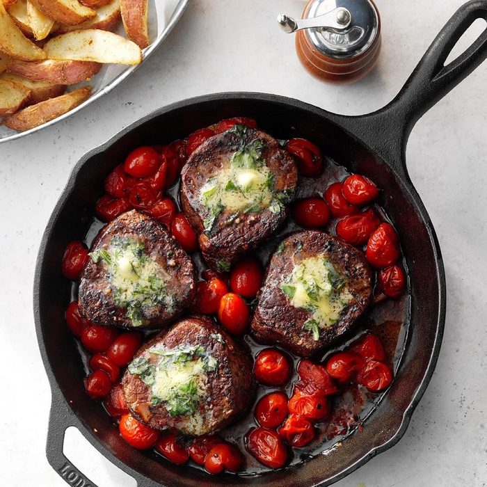 Basil Butter Steaks With Roasted Potatoes Exps Cismz19 119908 E01 03 4b 11