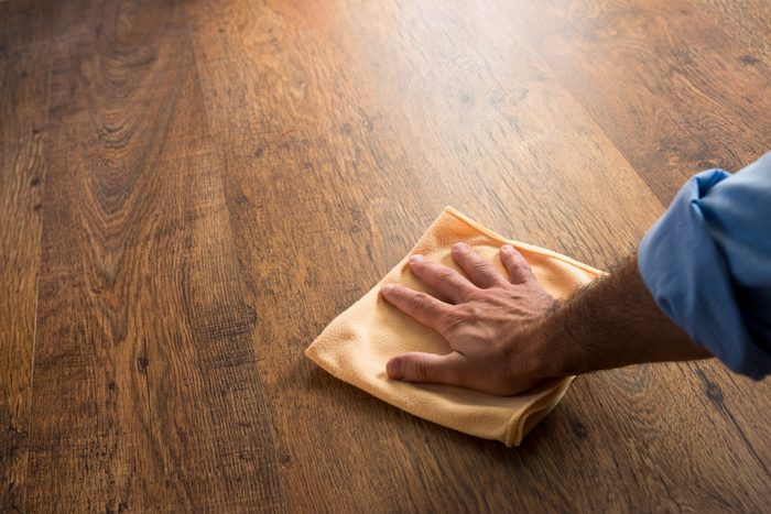 Hardwood floor manteinance