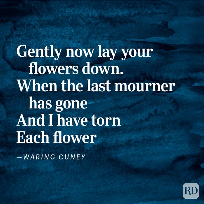 “Burial of the Young Love” by Waring Cuney