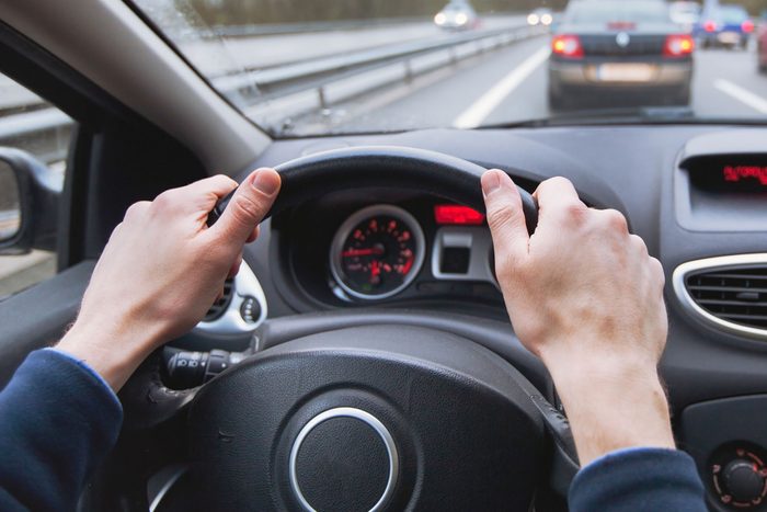 Driving Car On Highway