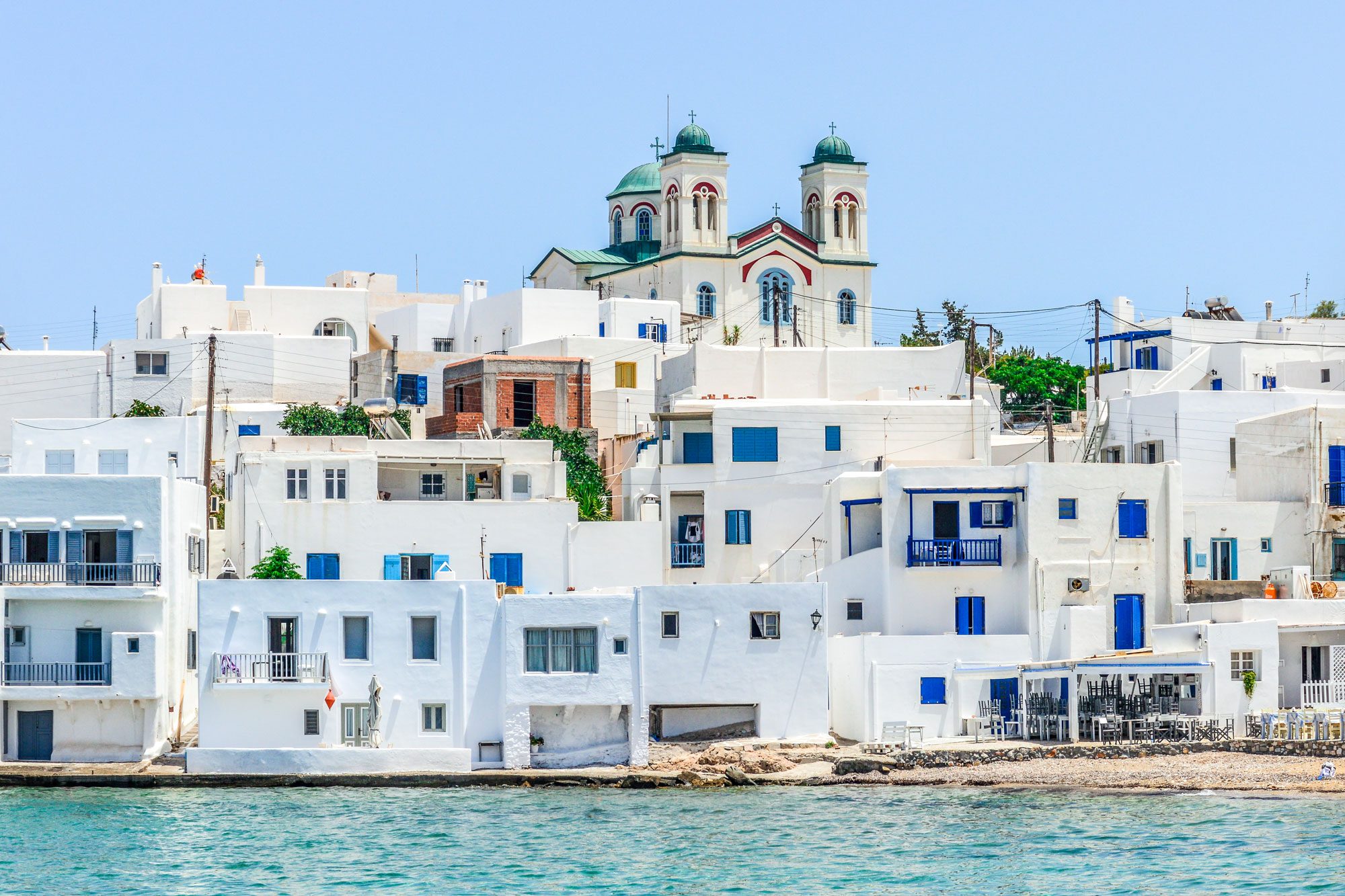 Beautiful Greek Island Of Paros