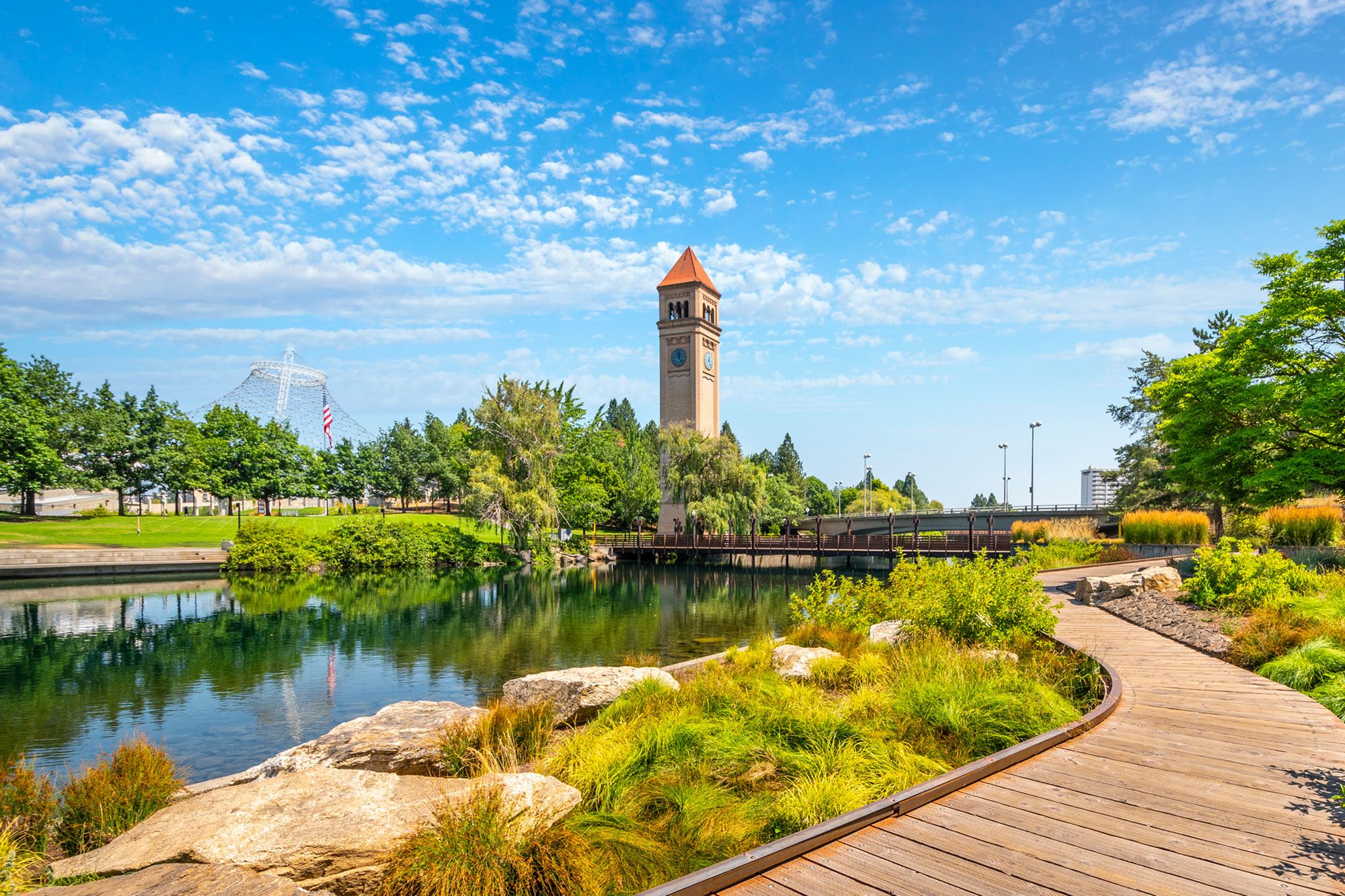 Riverfront Park In Downtown Spokane Washington