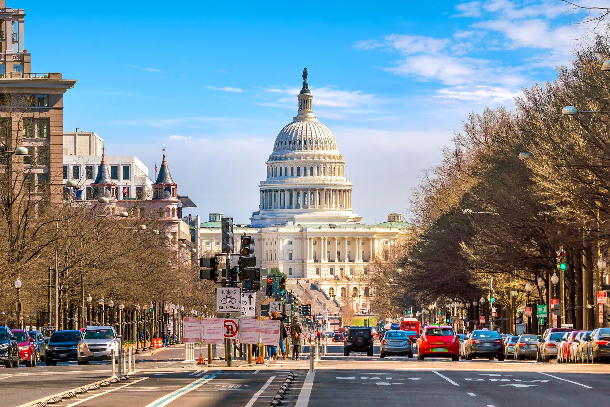The United States Capitol Building In Washington D.C