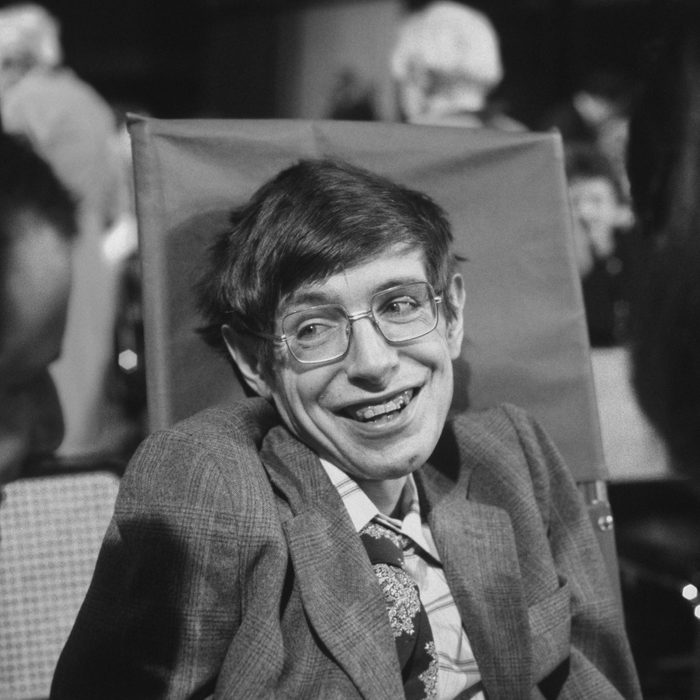 Cosmologist Stephen Hawking