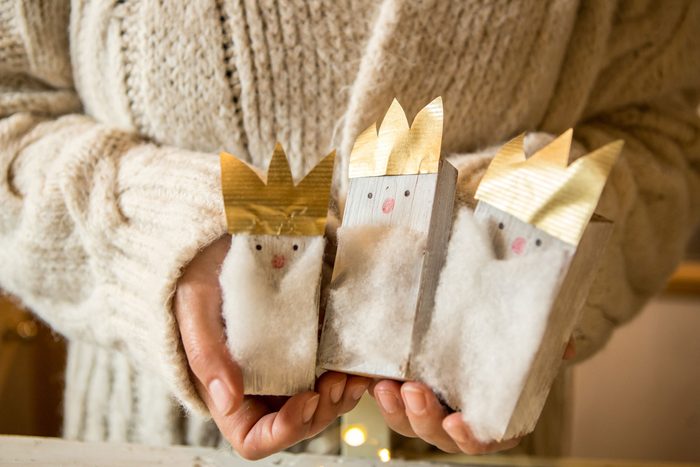 Wooden Three Kings
