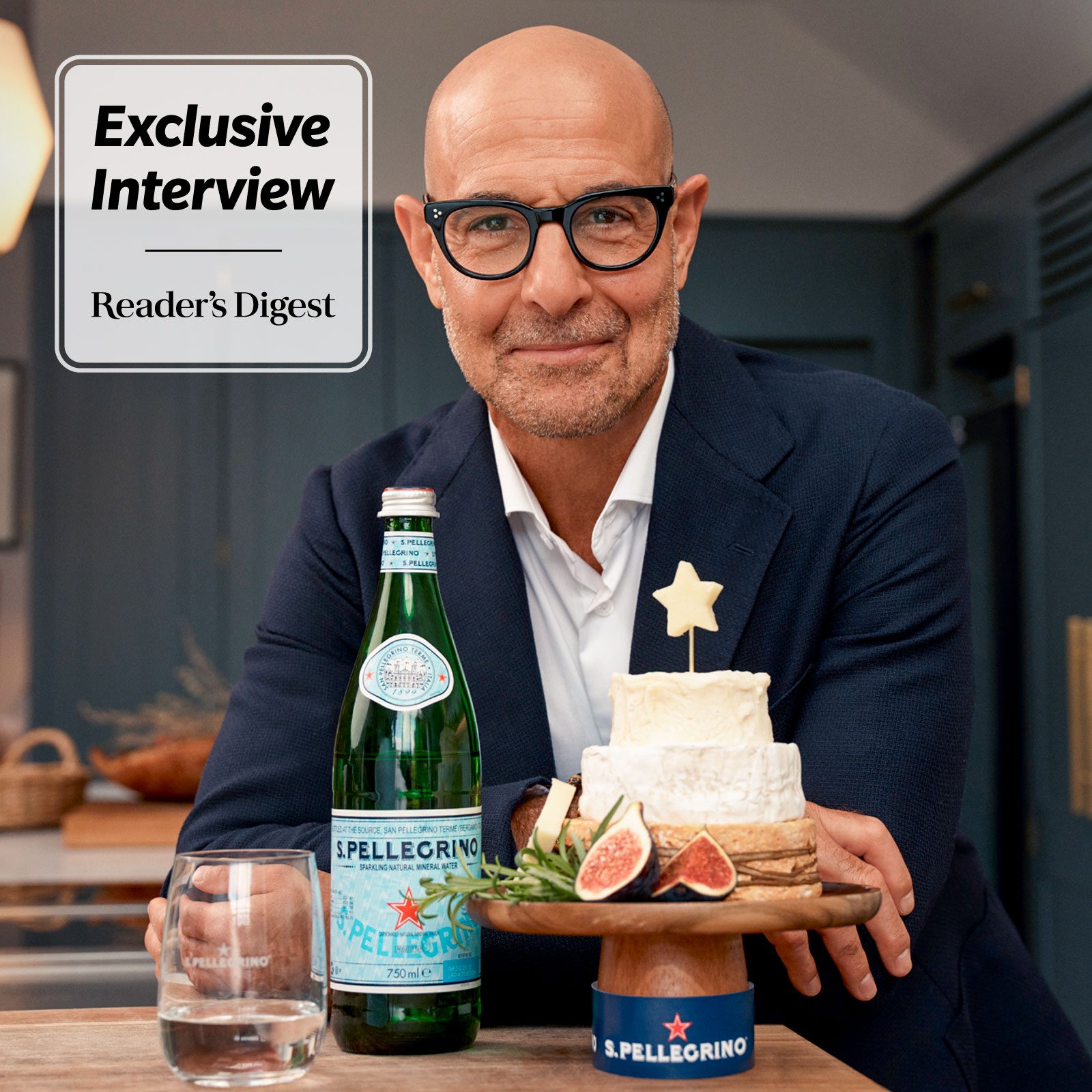 Exclusive: Stanley Tucci Makes a Case for Why Cheese Is the Best Dessert