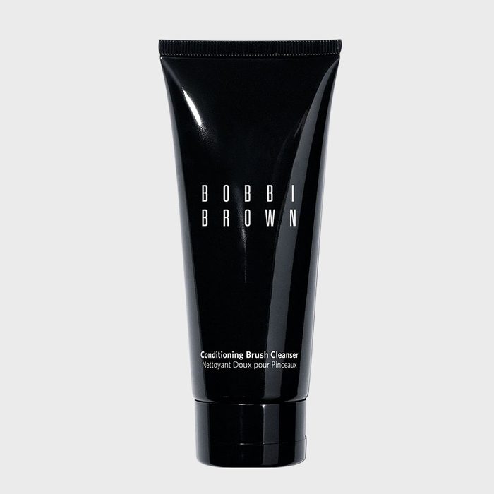 A black tube labeled 