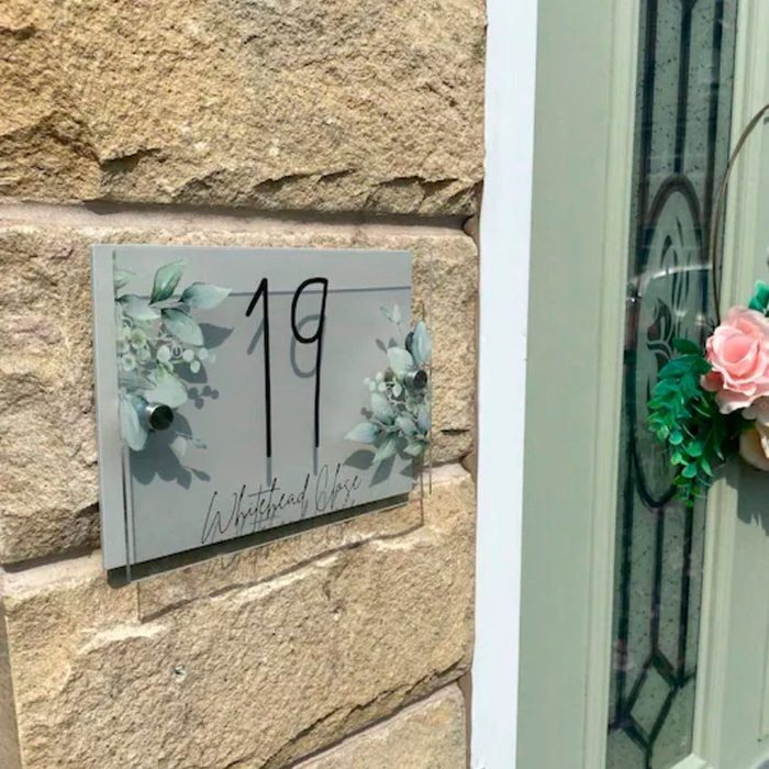Plaque displaying 