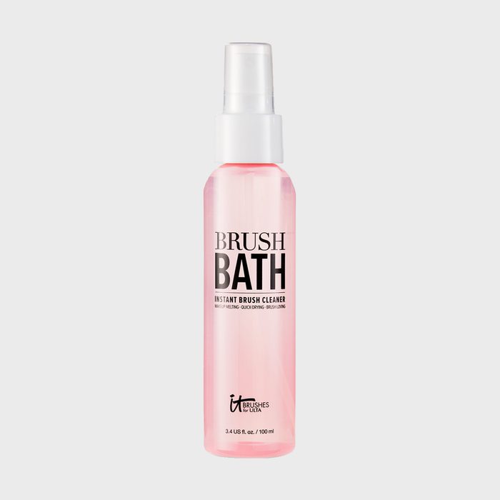 Spray bottle labeled 