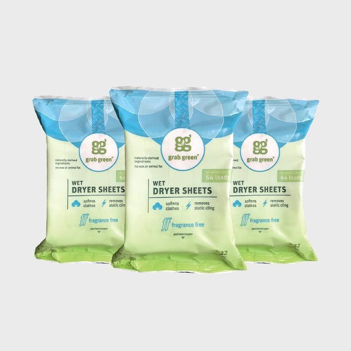 Grab Green Natural Wet Dryer Sheets Via Amazon.com 
