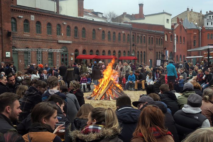 easter bonfire