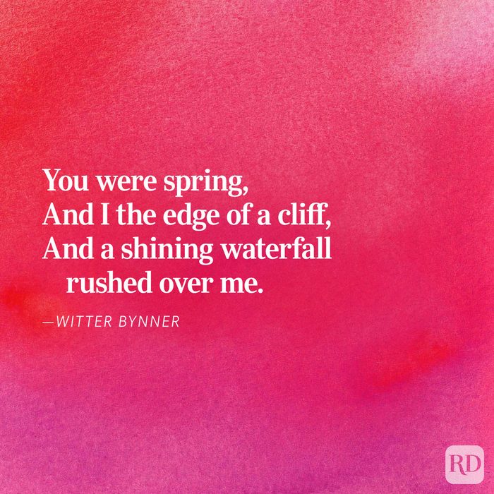 'at The Touch Of You' By Witter Bynner