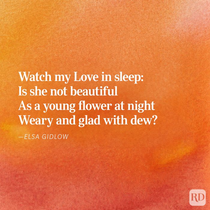 'love Sleep' By Elsa Gidlow