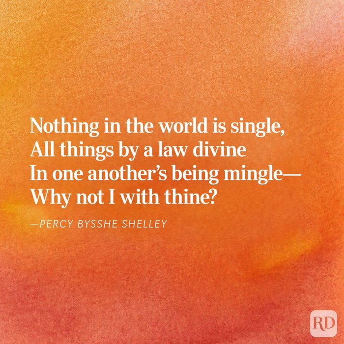 'love's Philosophy' By Percy Bysshe Shelley