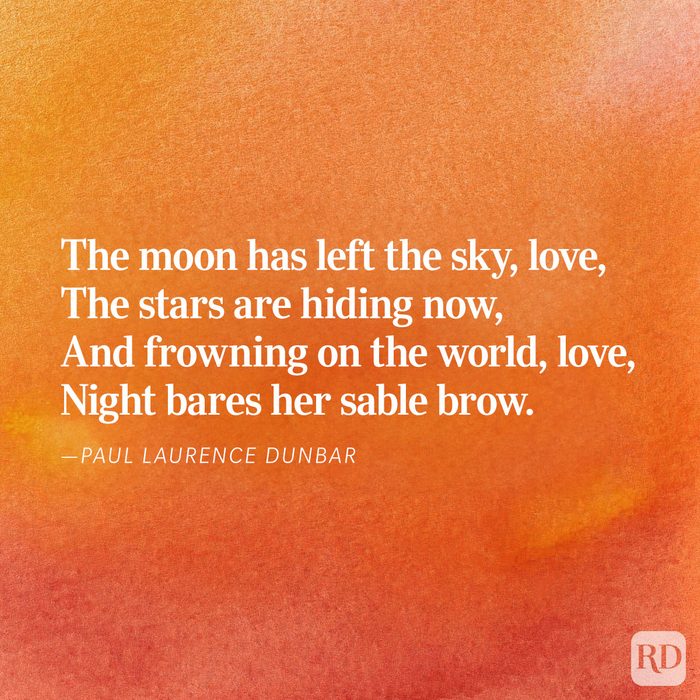 'night Of Love' By Paul Laurence Dunbar