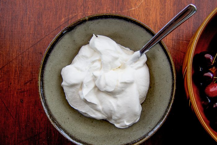 whipped cream
