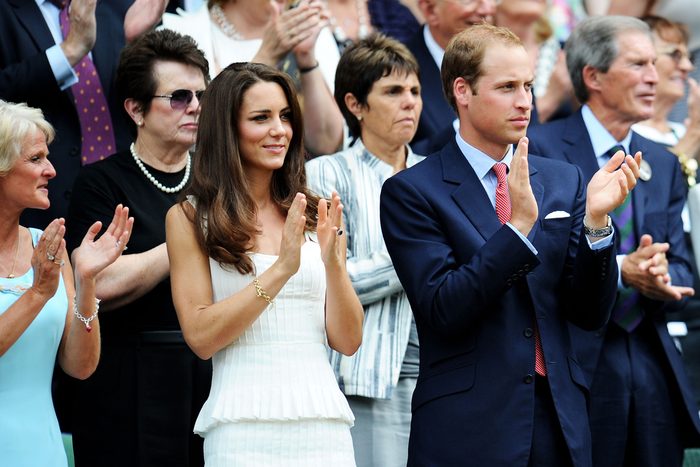 Kate Middleton at the 2011 Wimbledon Tennis Championships